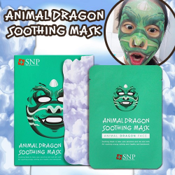 Отзыв о Тканевая маска для лица SNP Animal Dragon Soothing Mask